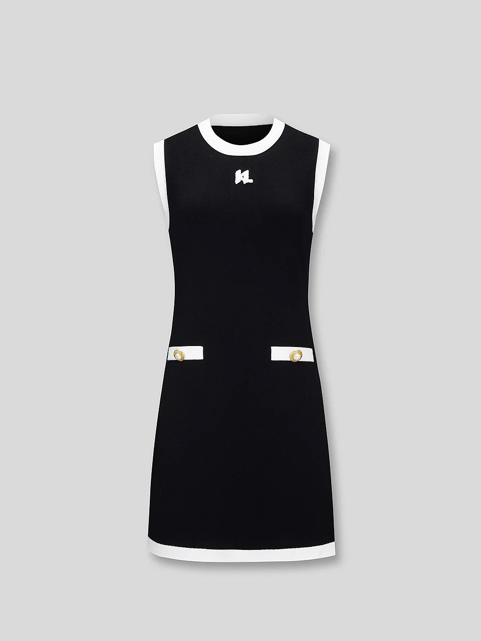 0866 Karl Lagerfeld անթև զգեստ