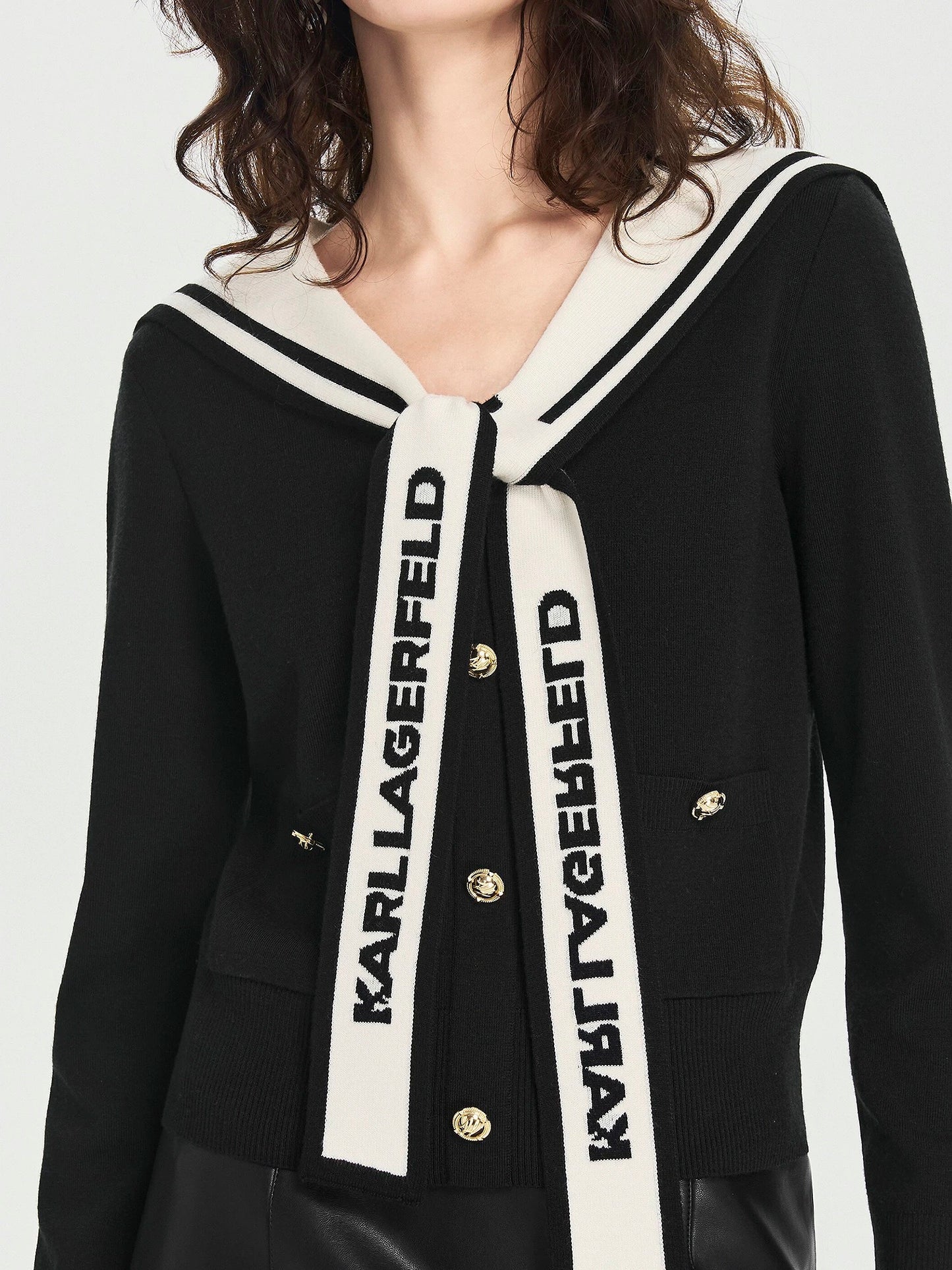 1110 Karl Lagerfeld երկարաթև բլուզ