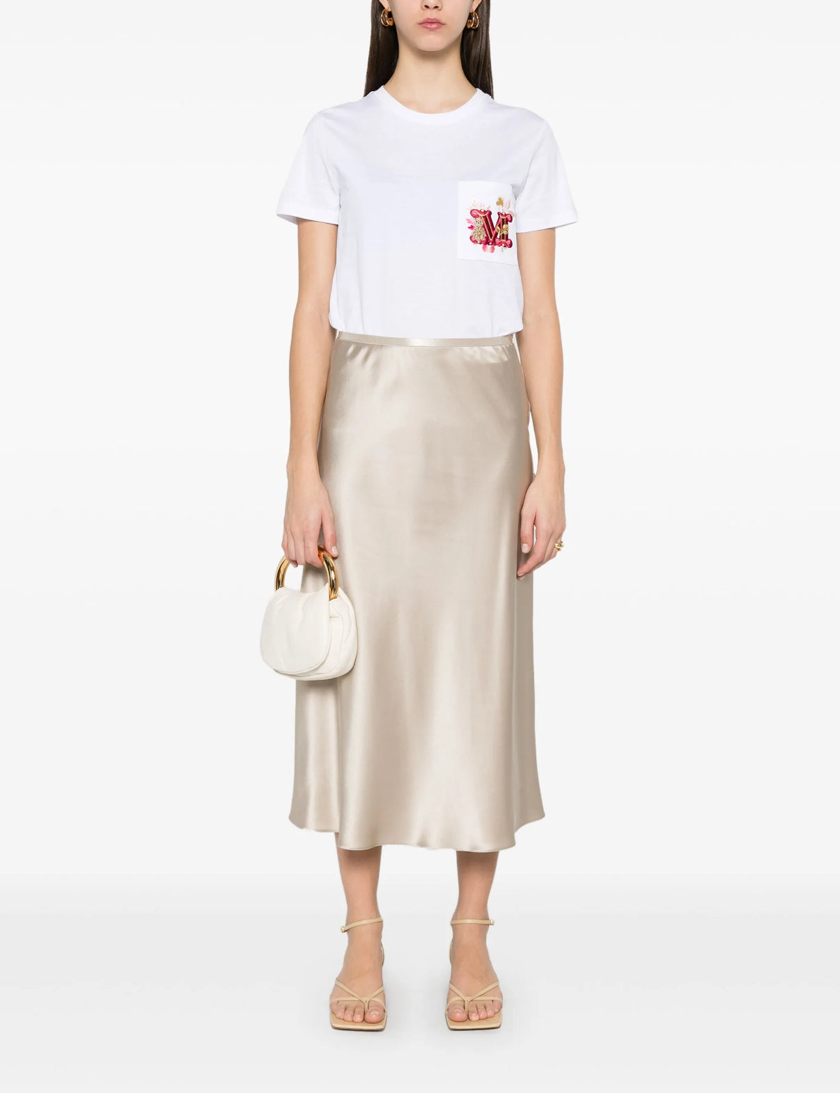 0962 MaxMara կարճաթև բլուզ