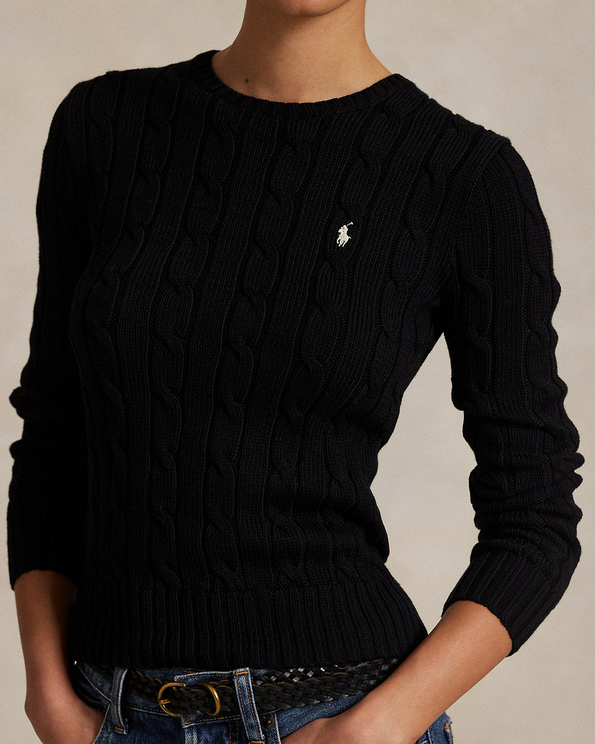 0286 Ralph Lauren գործվածքից բլուզ