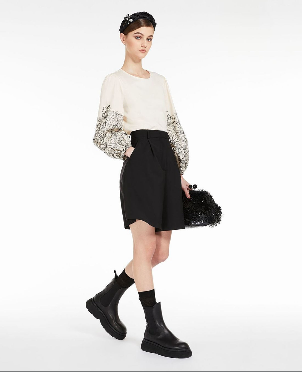 0982 MaxMara երկարաթև բլուզ