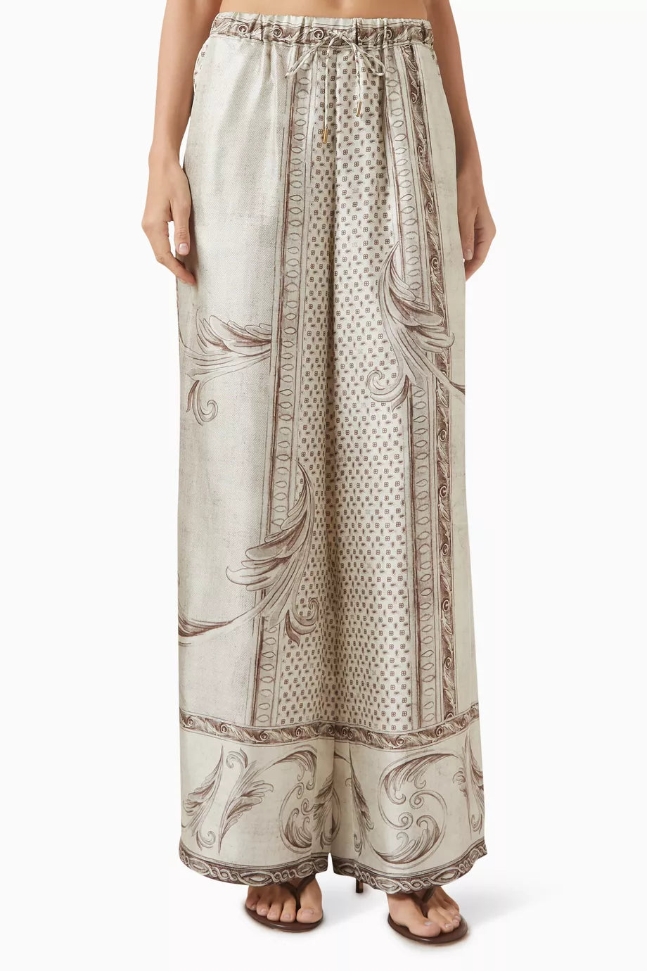 1513 MaxMara մետաքսե տաբատ