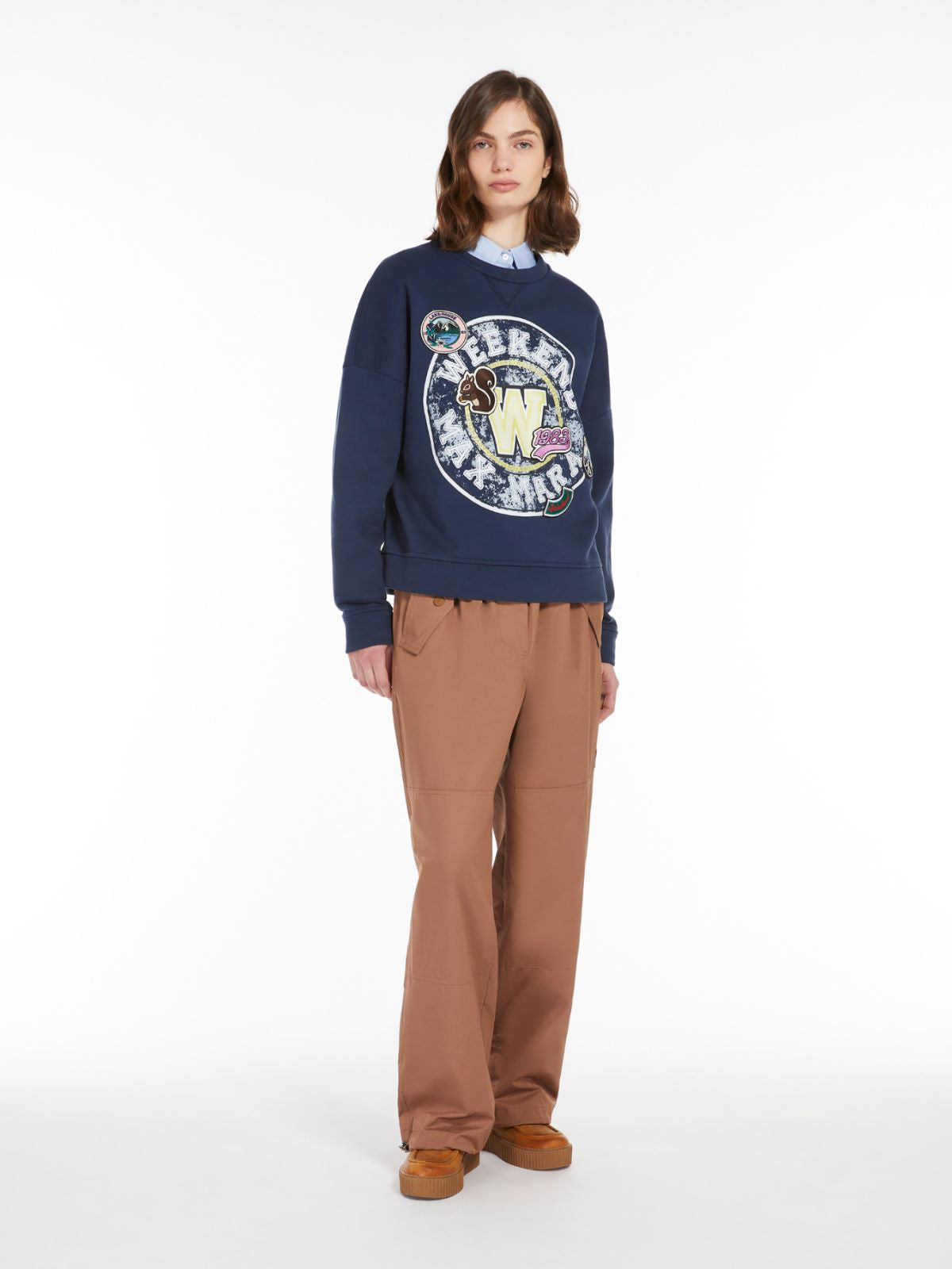 1205 MaxMara երկարաթև բլուզ