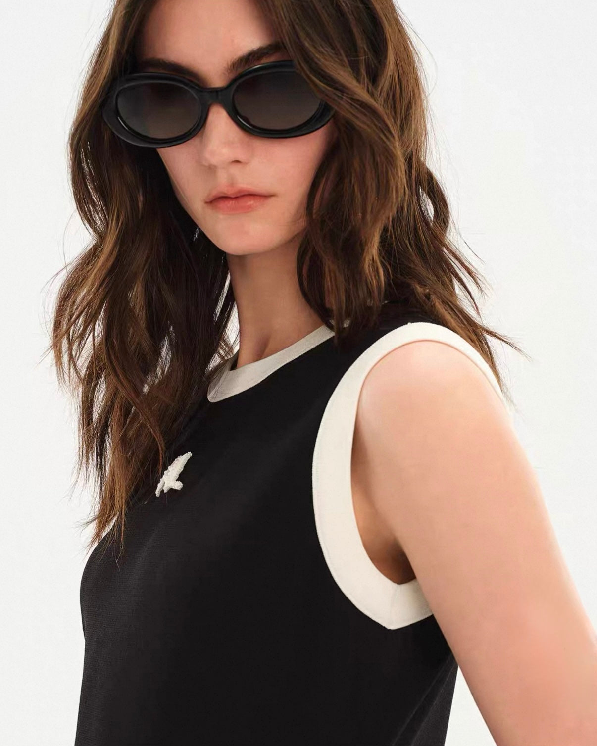 0866 Karl Lagerfeld անթև զգեստ