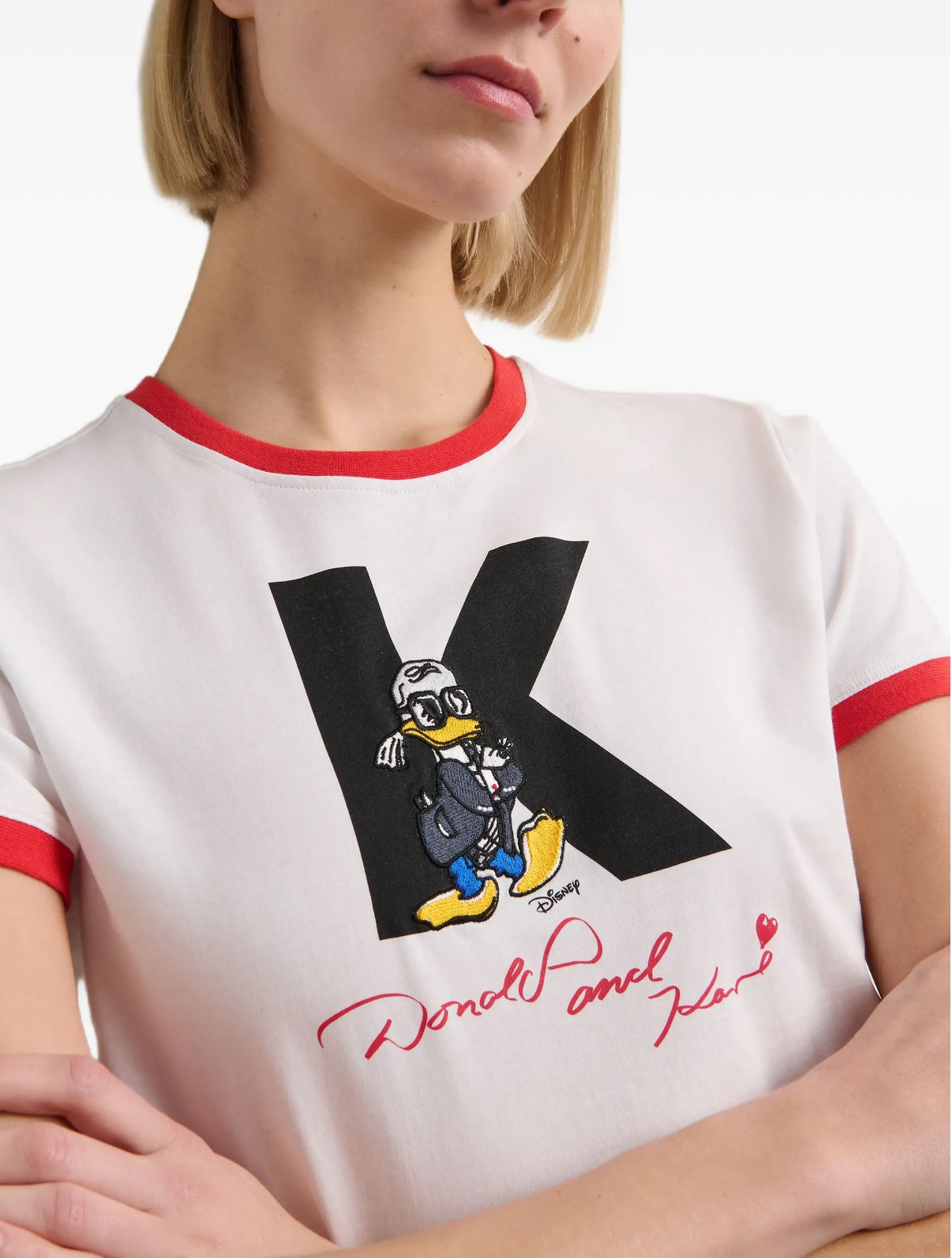 0914 Karl Lagerfeld կարճաթև բլուզ
