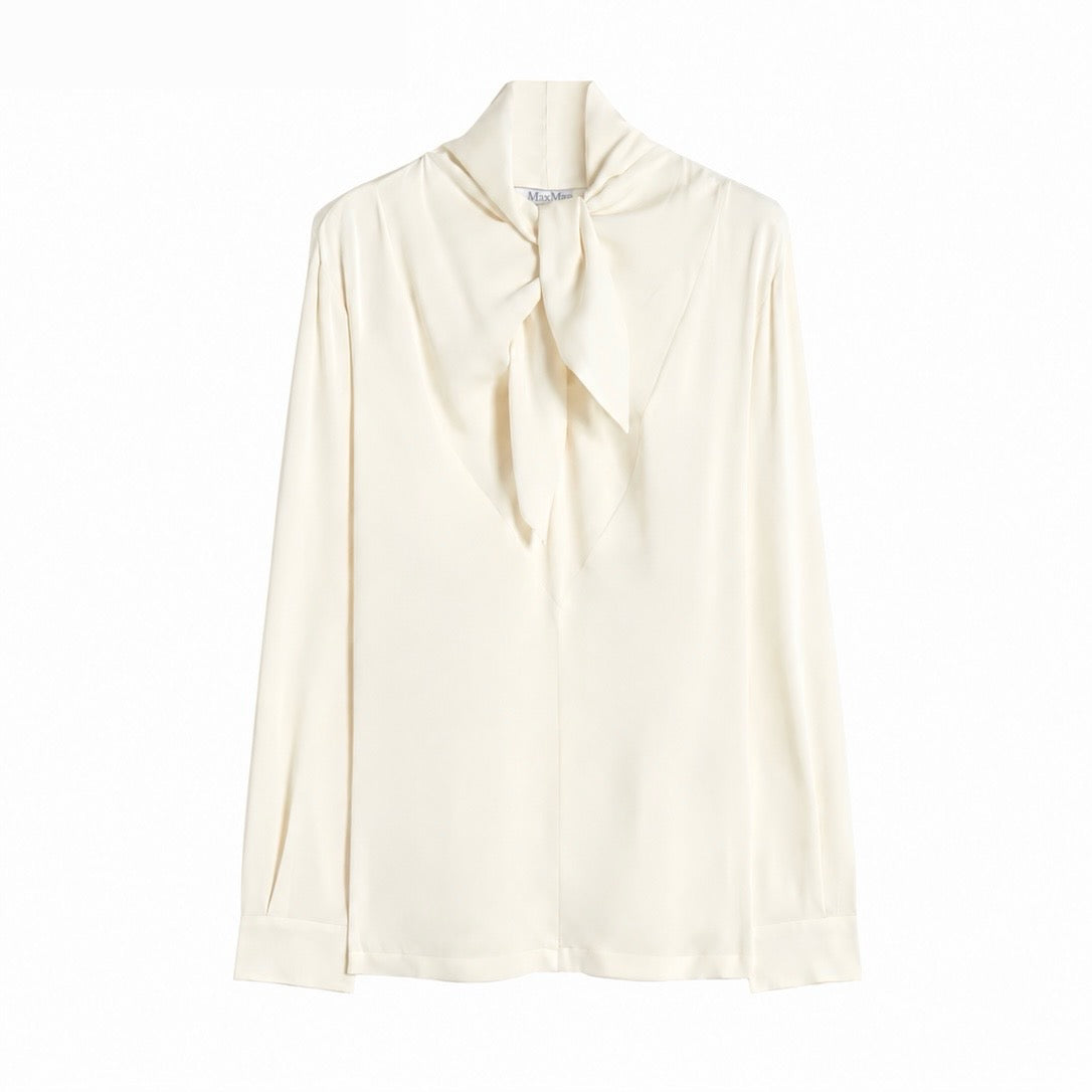 1523 MaxMara երկարաթև մետաքսե բլուզ