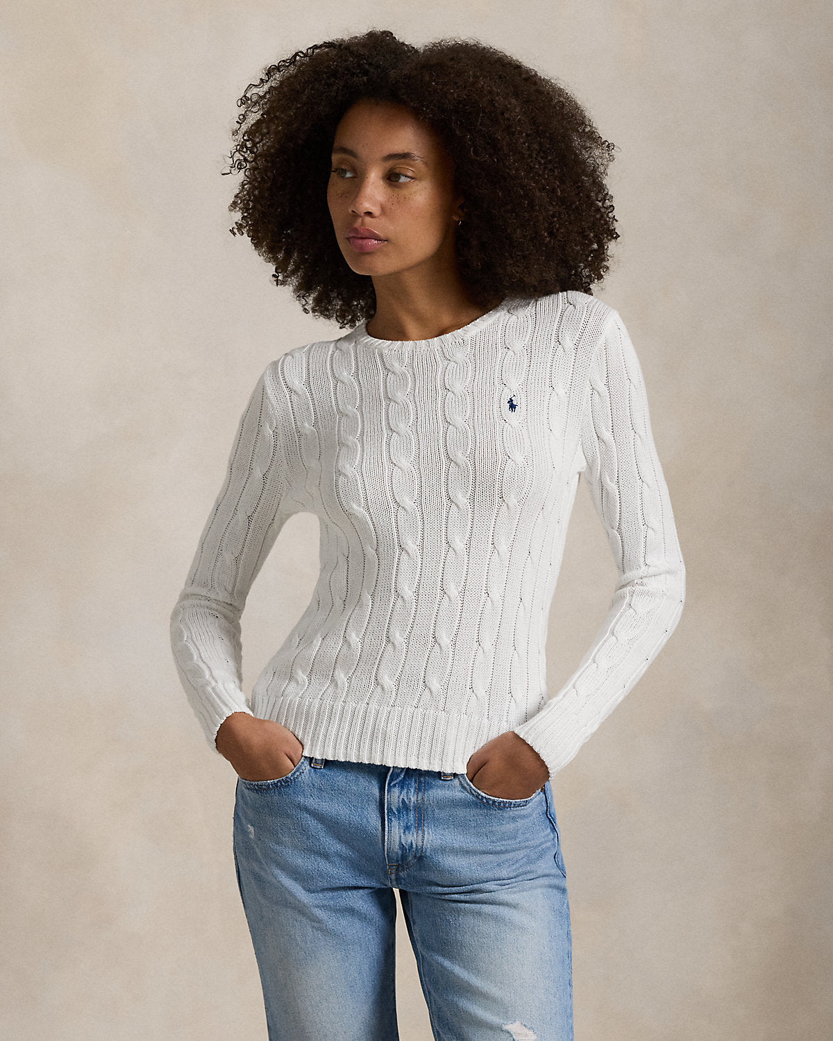 0286 Ralph Lauren գործվածքից բլուզ