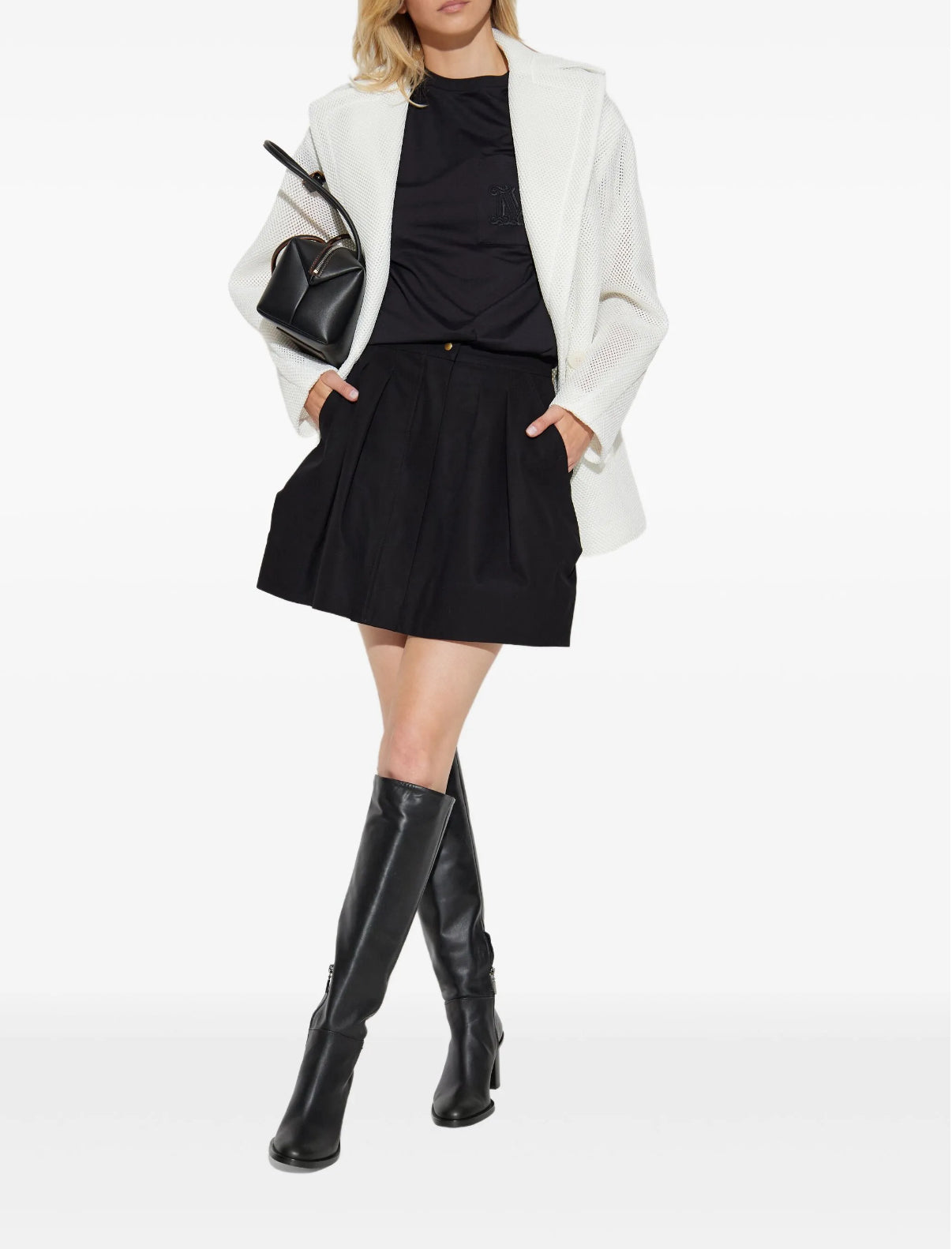 0965 MaxMara կարճաթև բլուզ
