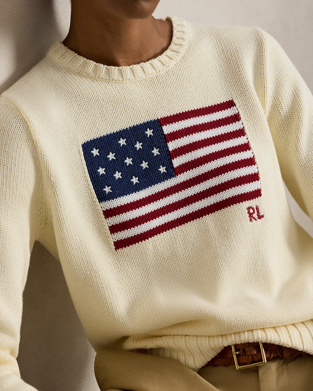 0469 Ralph Lauren գործվածքից բլուզ