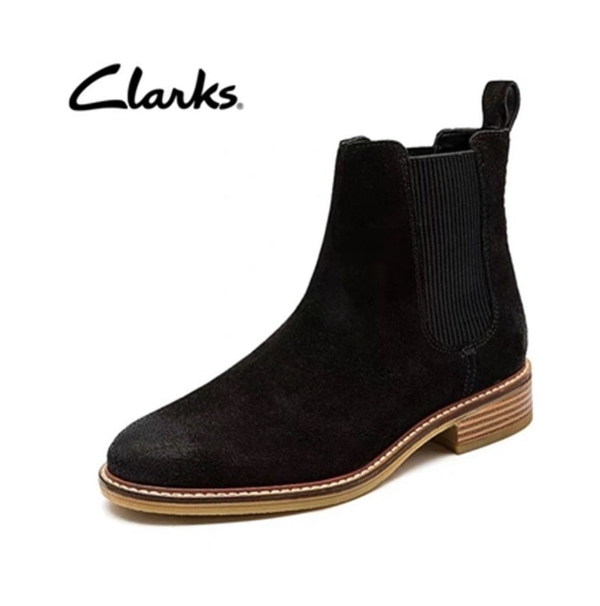 0539 Clarks աշնանային զամշե կոշիկ