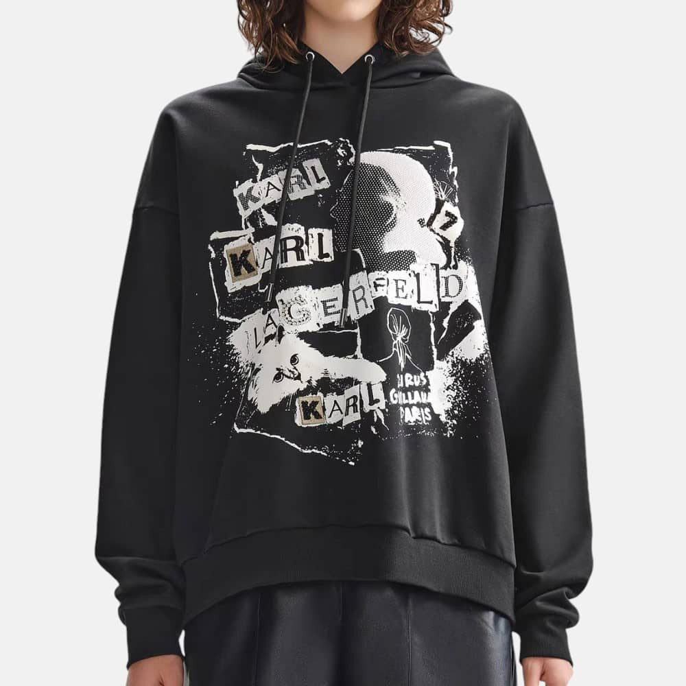 0376 Karl Lagerfeld երկարաթև սպորտային բլուզ