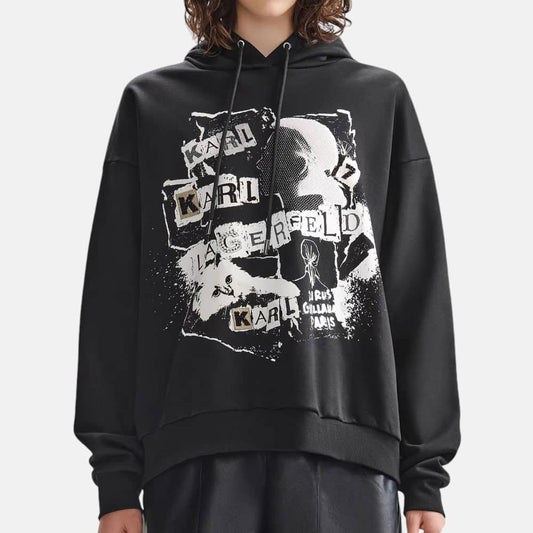 0376 Karl Lagerfeld երկարաթև սպորտային բլուզ