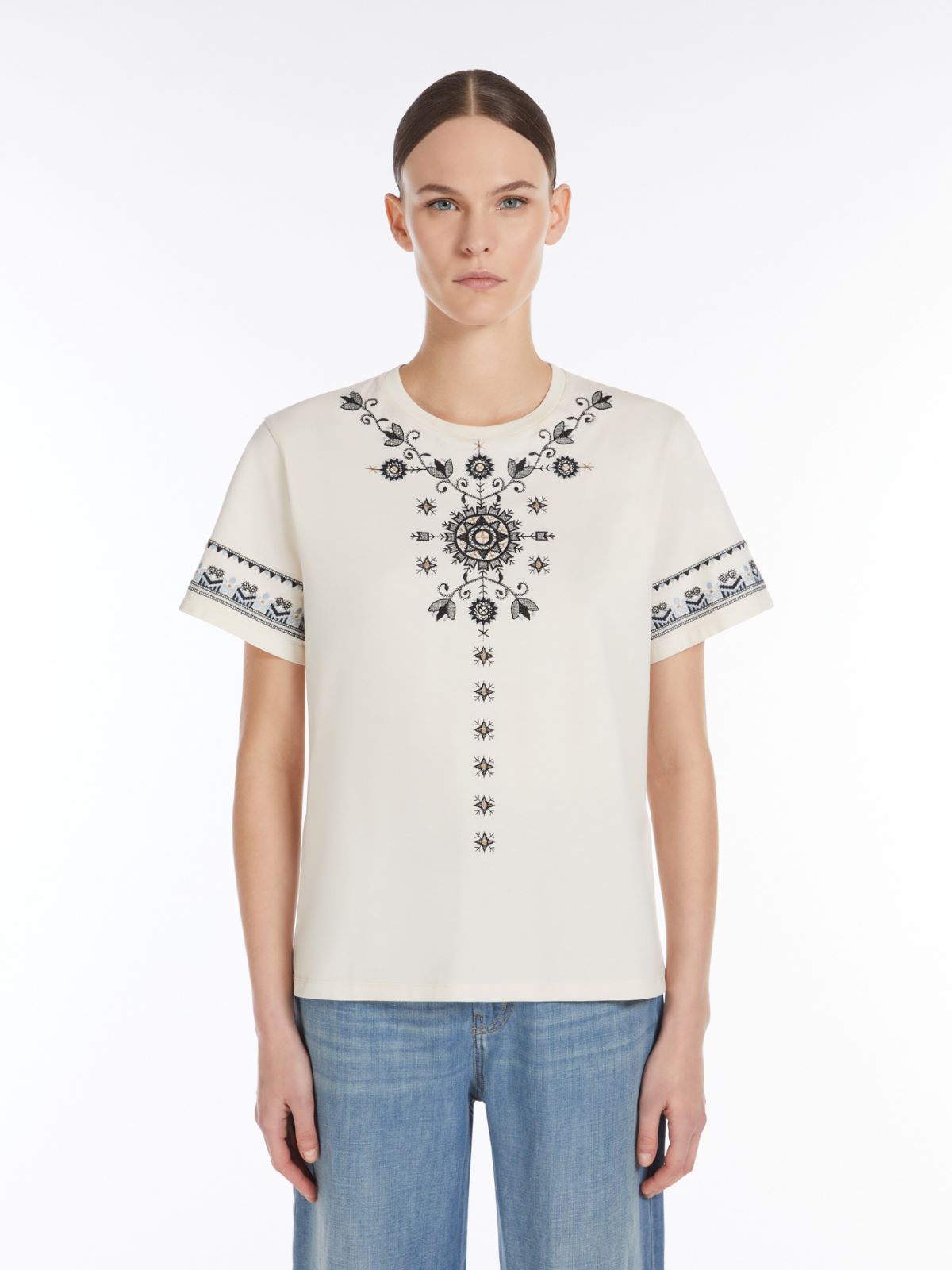 0981 MaxMara կարճաթև բլուզ
