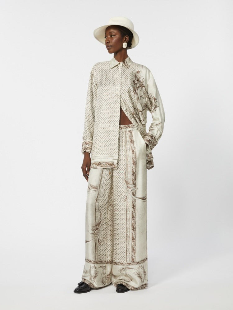 1515 MaxMara մետաքսե վերնաշապիկ և տաբատ
