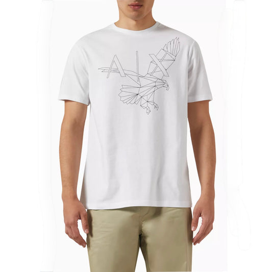 0126 Armani Exchange կարճաթև բլուզ