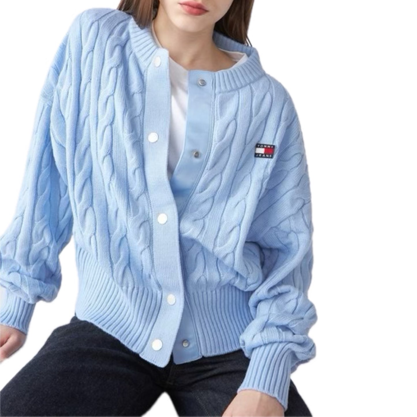 0656 Tommy Hilfiger գործվածքից ժակետ