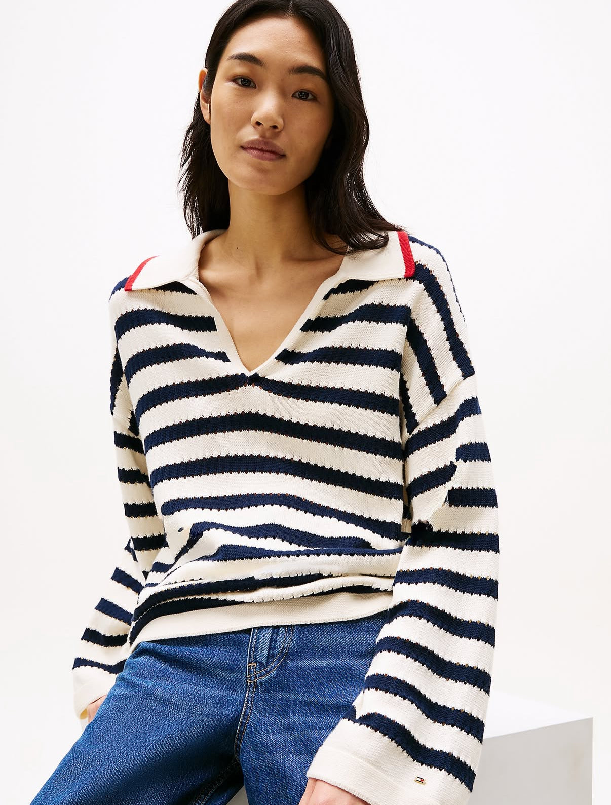 1420 Tommy Hilfiger երկարաթև բլուզ