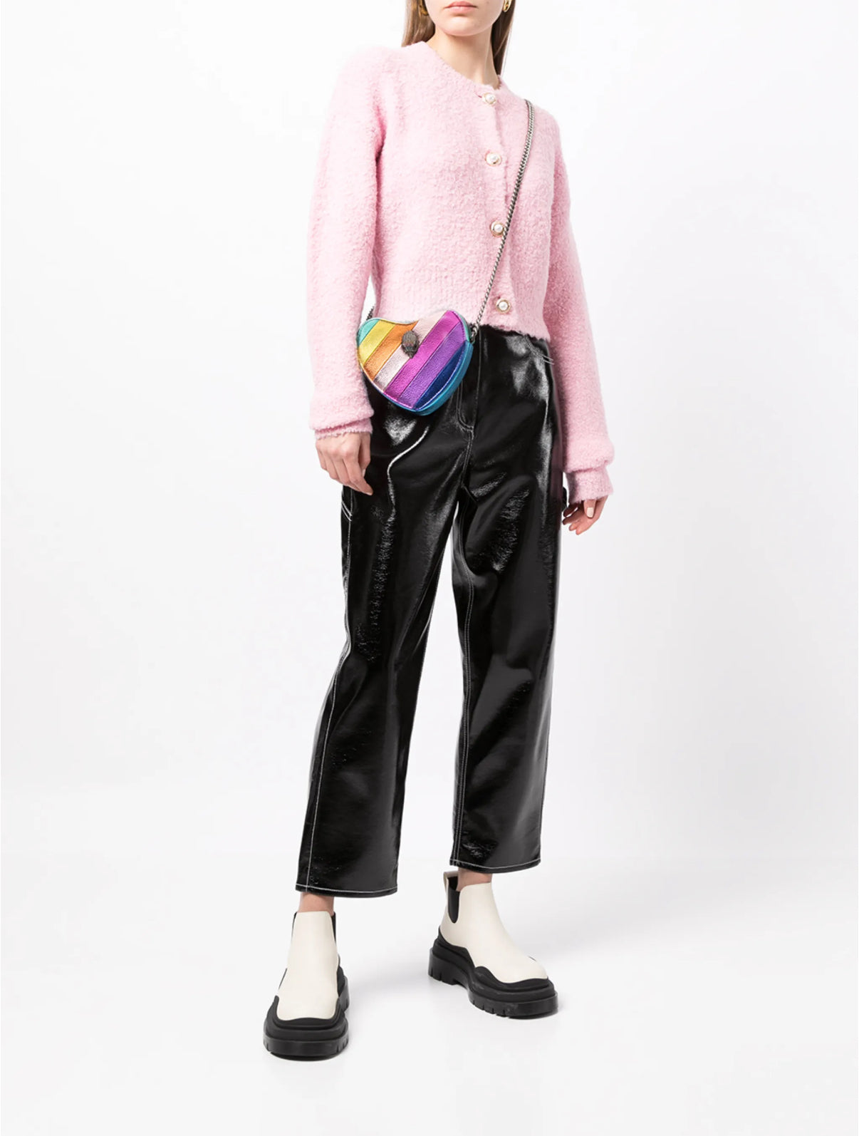 0409 Kurt Geiger սրտաձև պայուսակ