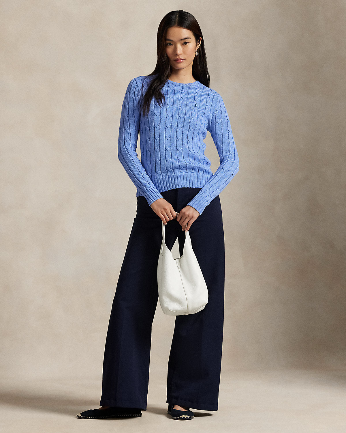 0286 Ralph Lauren գործվածքից բլուզ