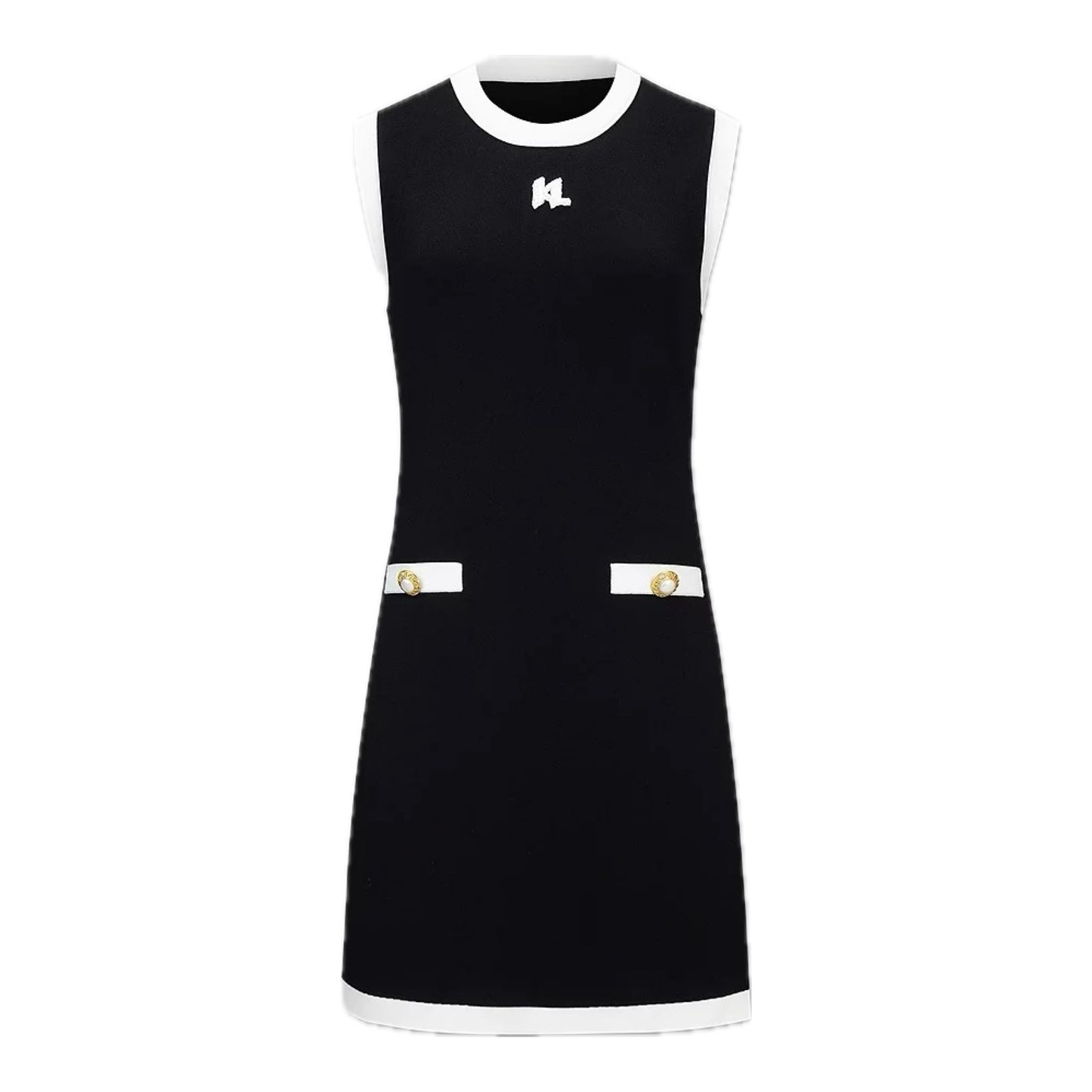 0866 Karl Lagerfeld անթև զգեստ