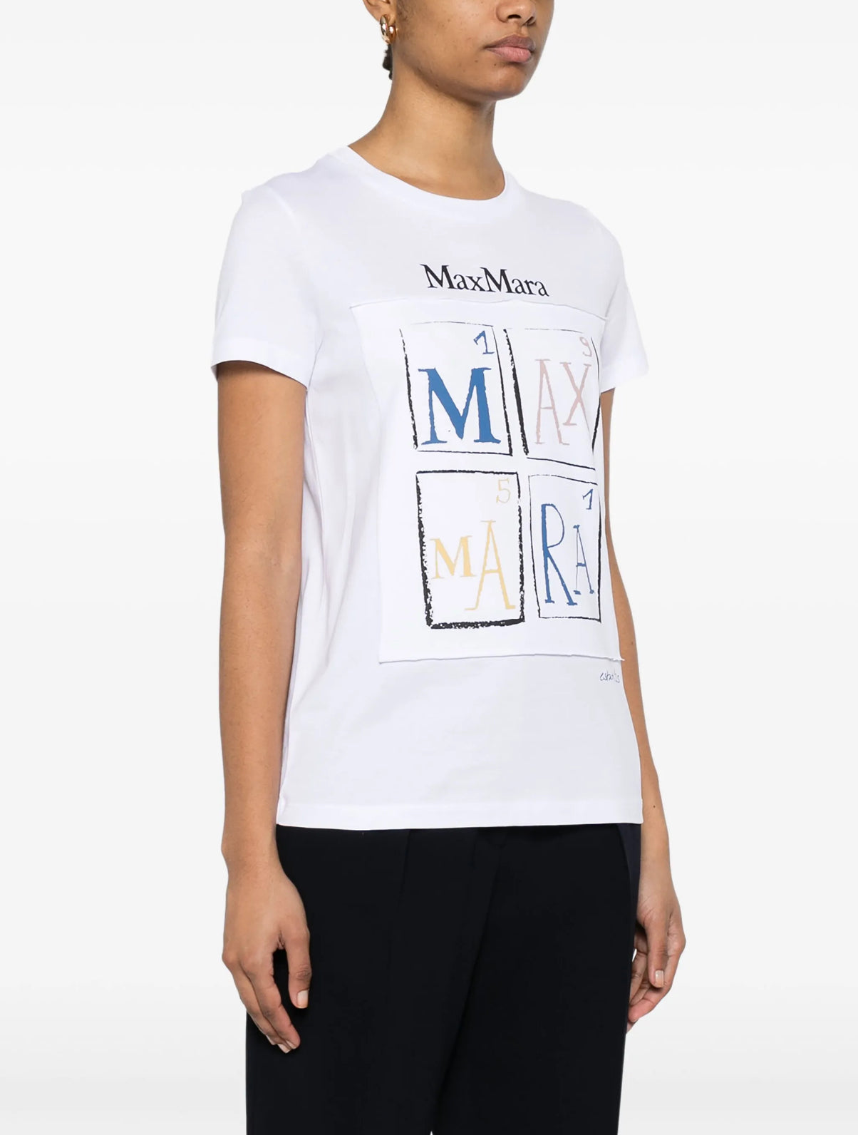 0862 MaxMara կարճաթև բլուզ
