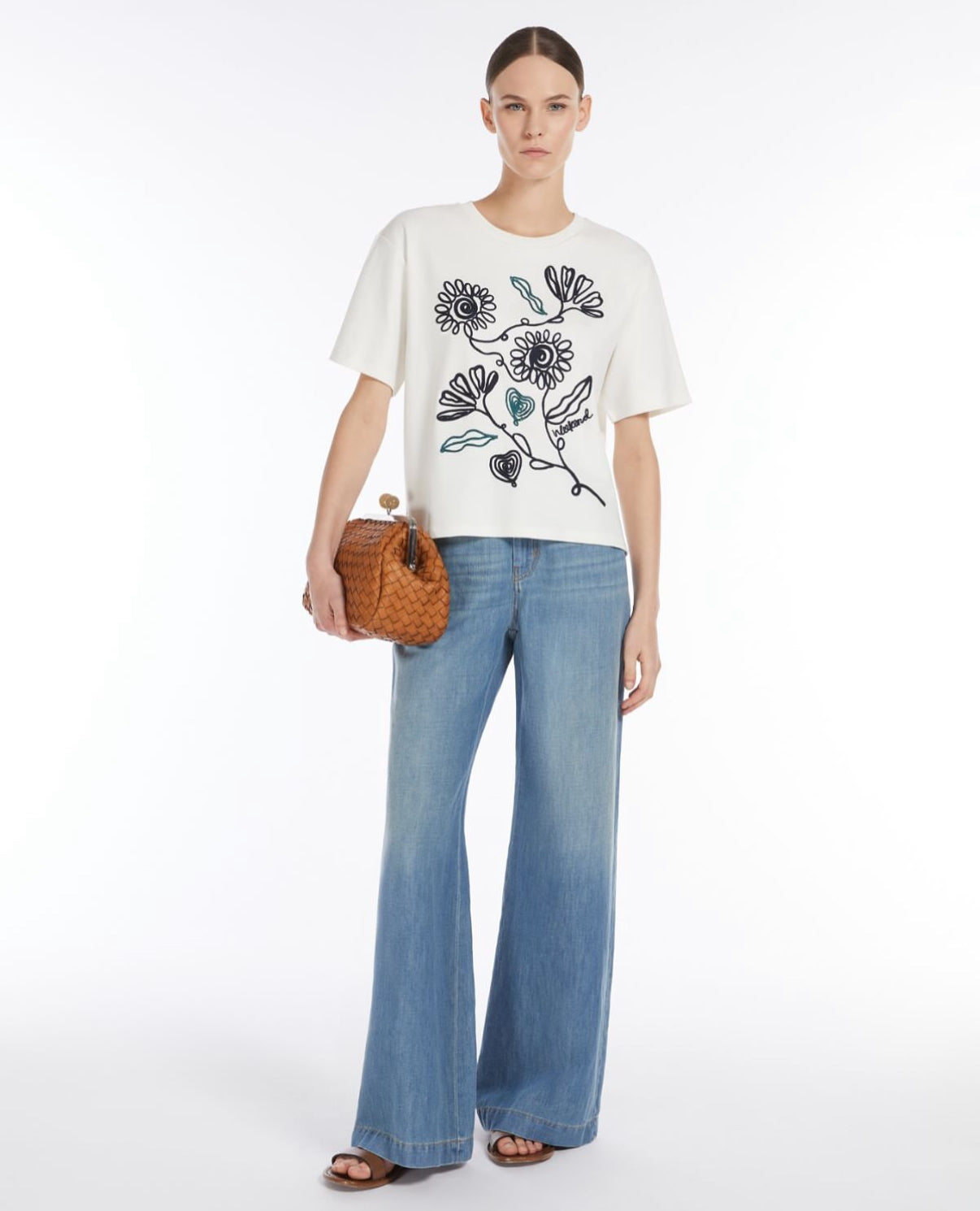 0882 MaxMara կարճաթև բլուզ