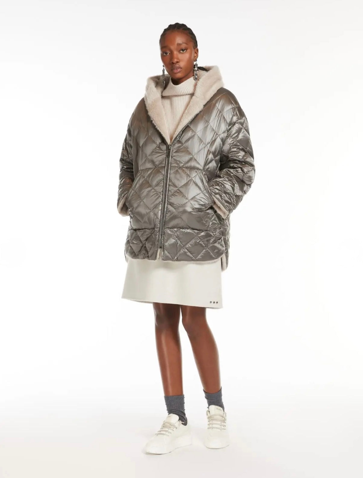 1276 MaxMara աշնանային երկկողմանի բաճկոն