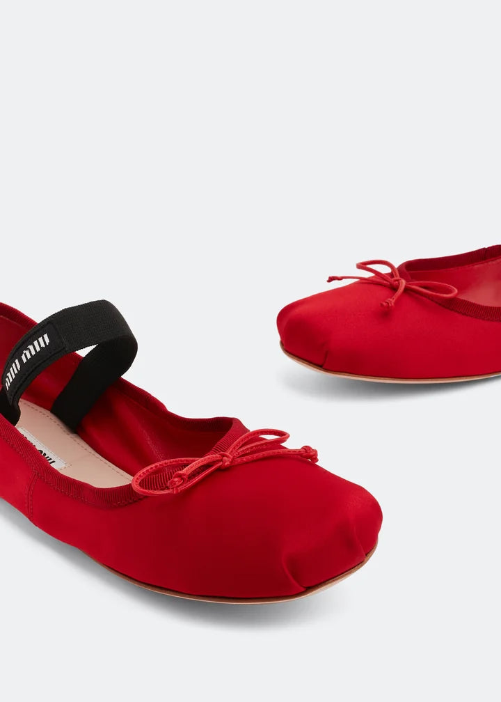 0865 MIU MIU կոշիկ բալերինա