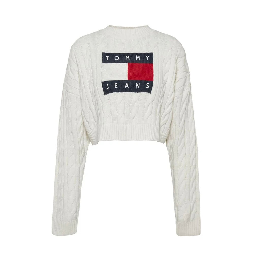 0371 Tommy Hilfiger երկարաթև գործվածքից բլուզ