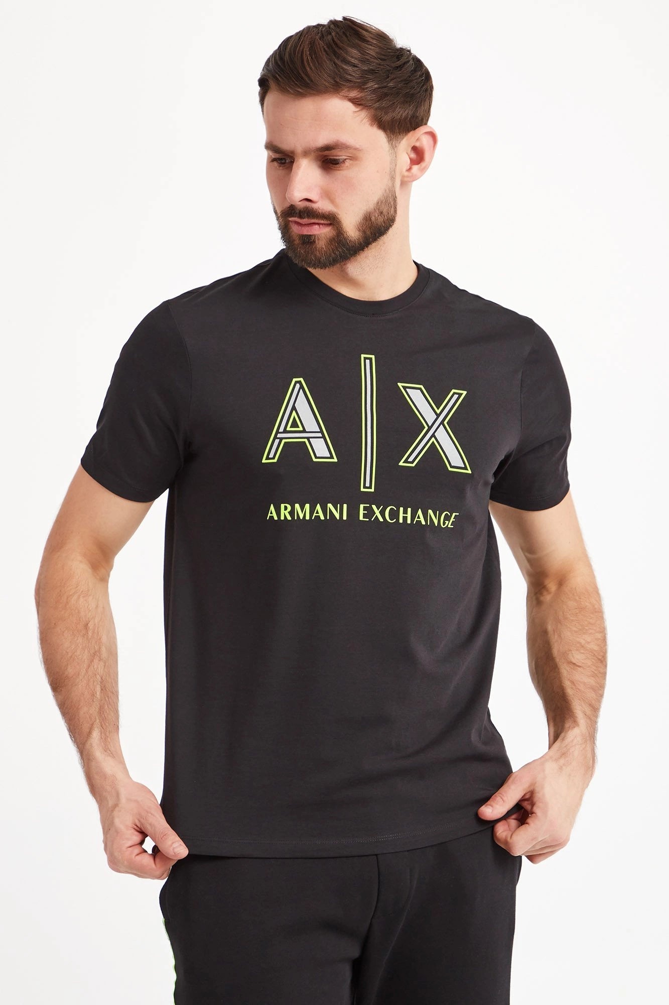 0127 Armani Exchange կարճաթև բլուզ