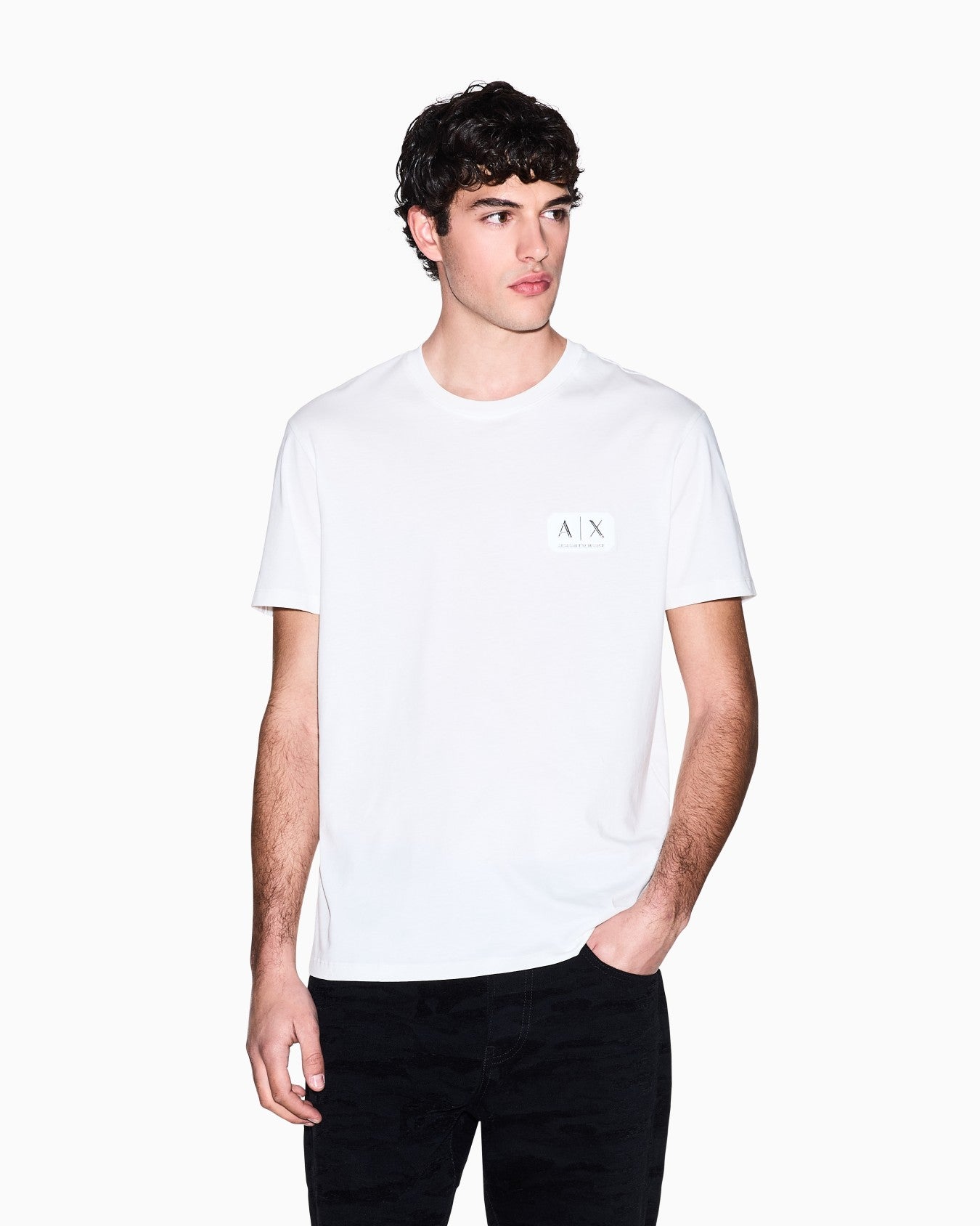 1517 Armani Exchange կարճաթև բլուզ