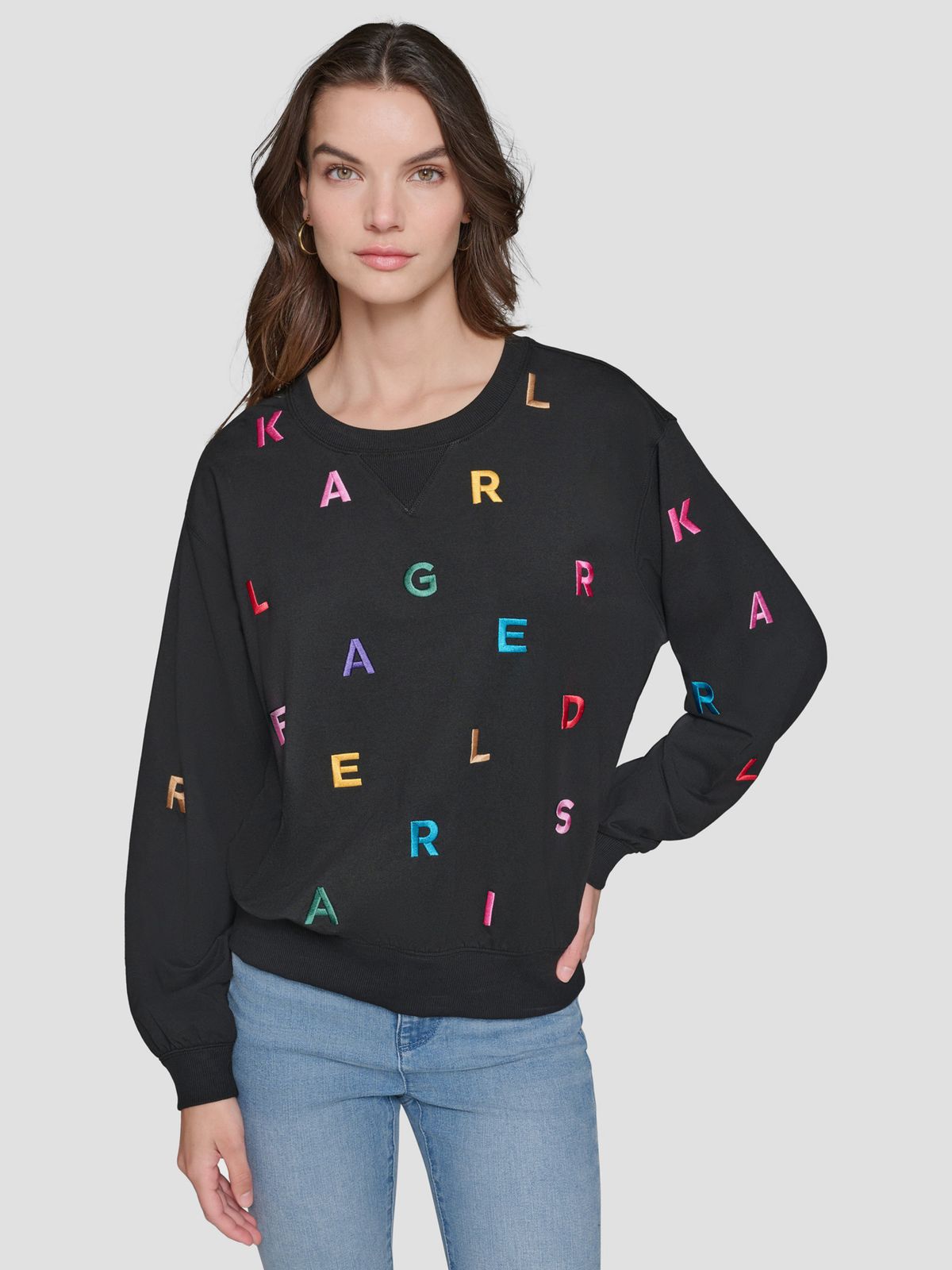 0343 Karl Lagerfeld երկարաթև բլուզ