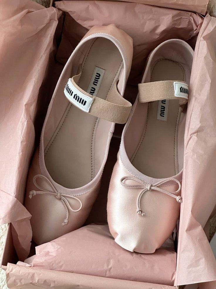 0865 MIU MIU կոշիկ բալերինա