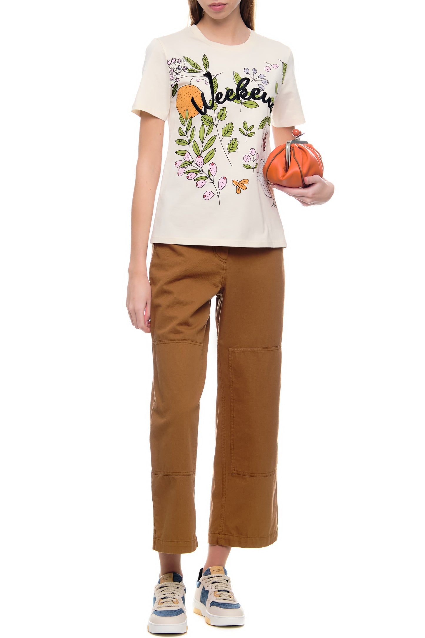 1053 MaxMara կարճաթև բլուզ