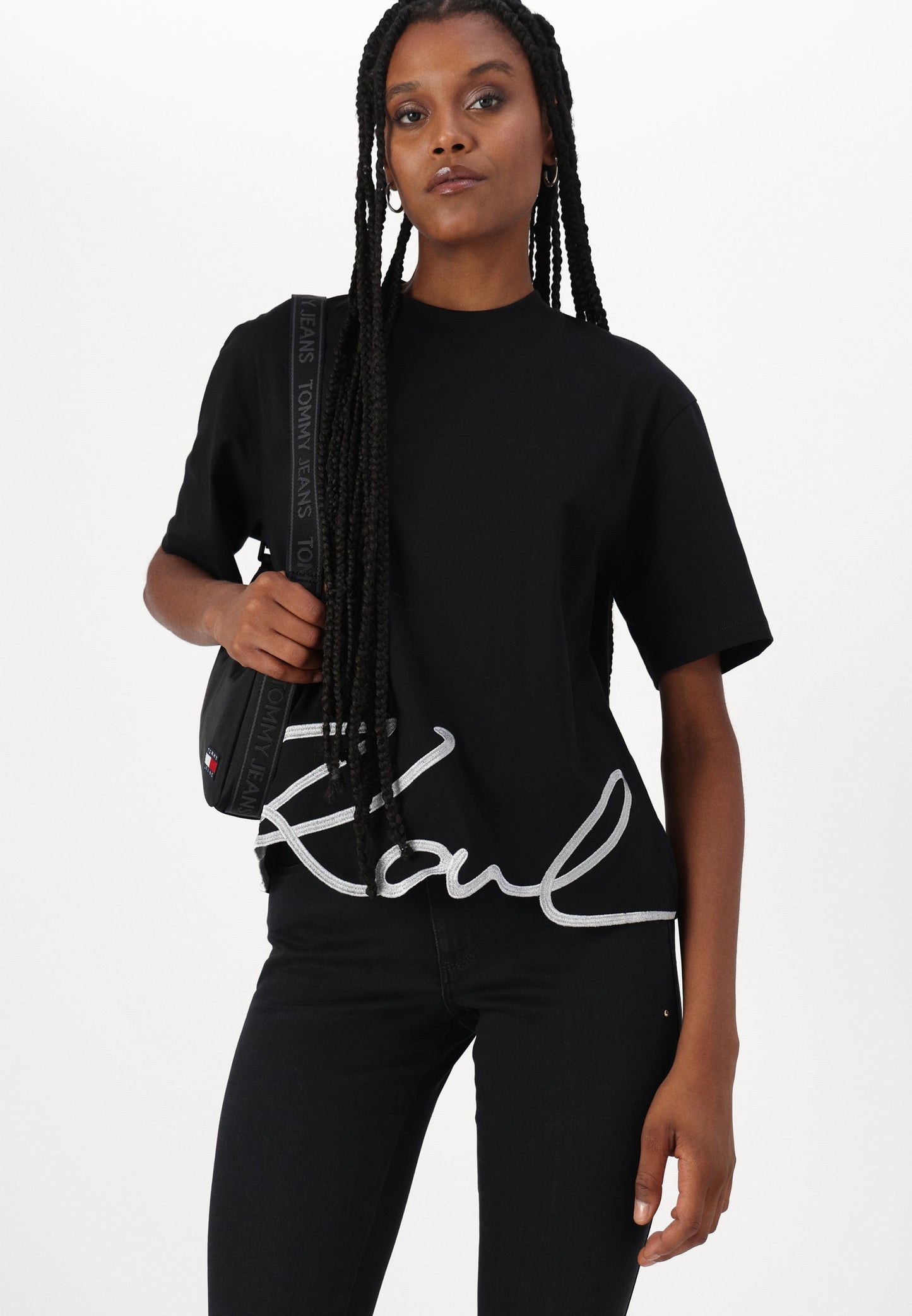 0691 Karl Lagerfeld կարճաթև բլուզ