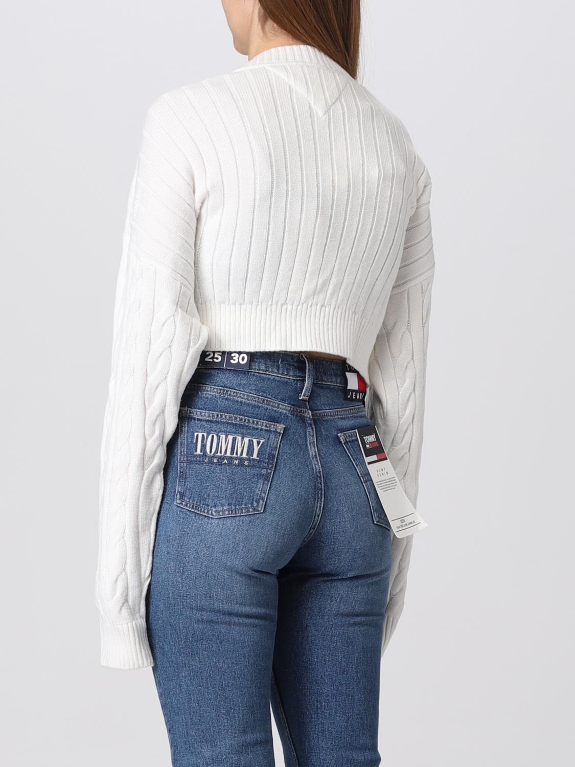 0371 Tommy Hilfiger երկարաթև գործվածքից բլուզ