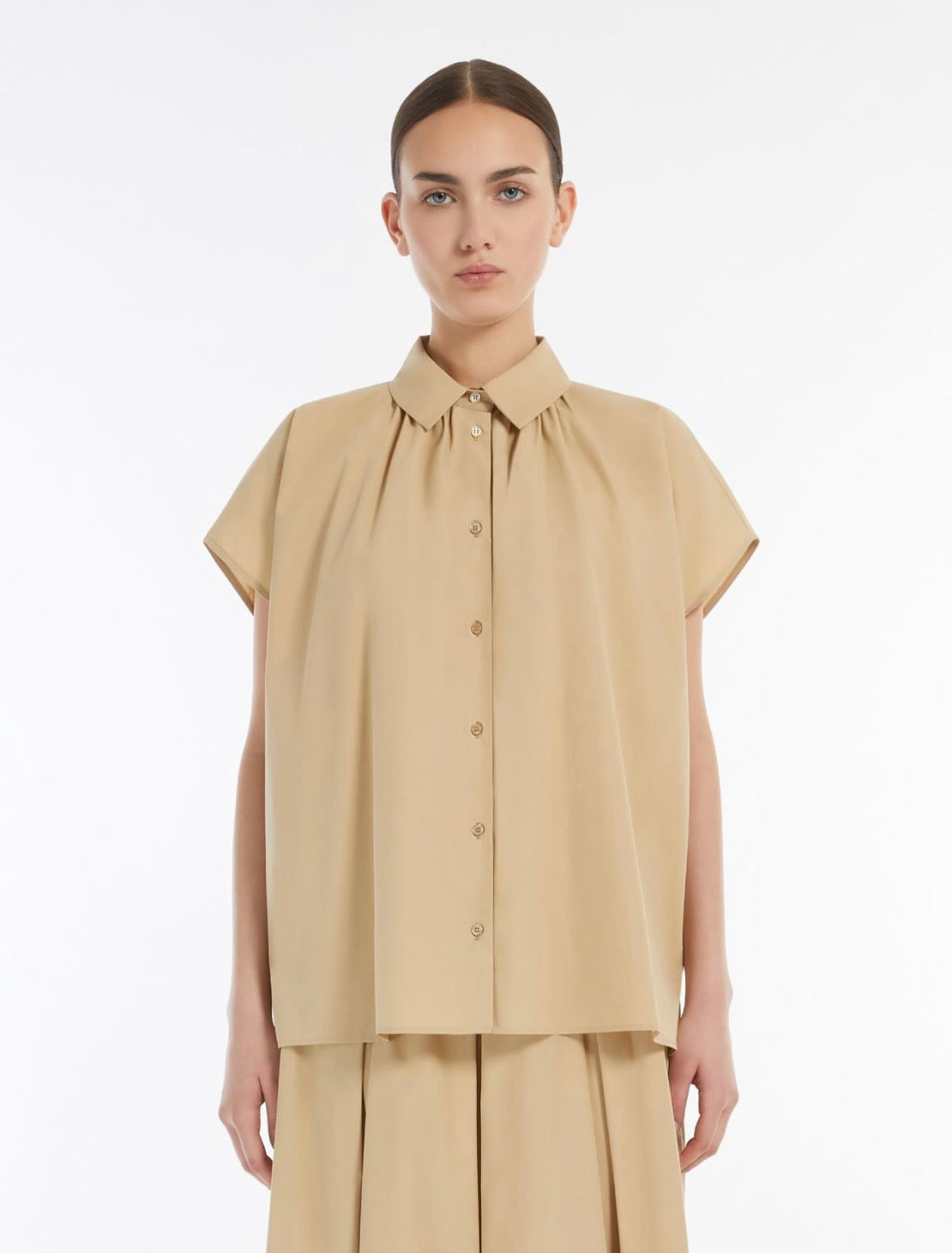 0989 MaxMara կարճաթև վերնաշապիկ
