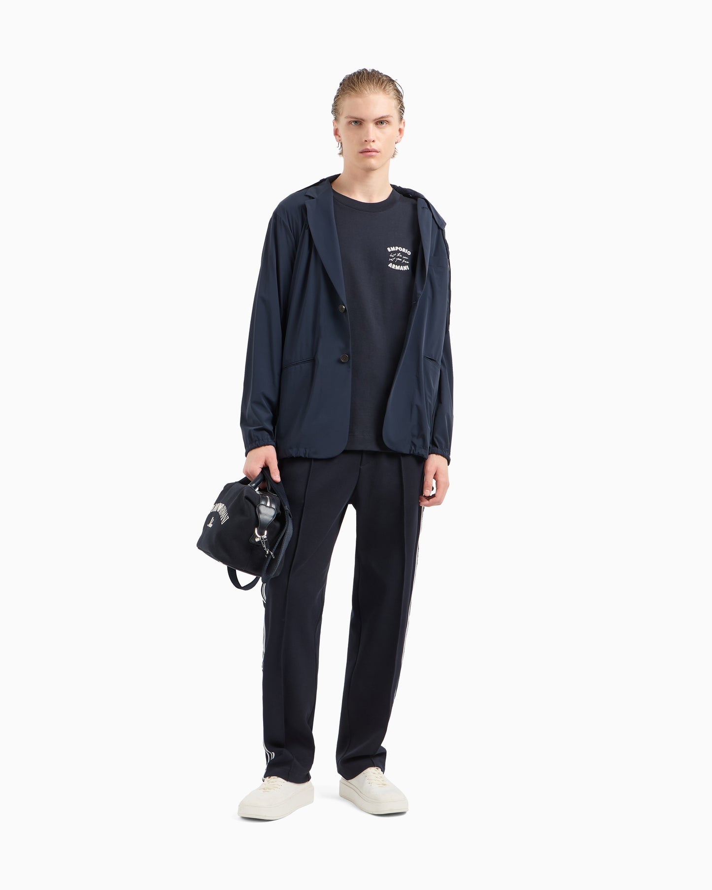 1006 Emporio Armani կարճաթև բլուզ