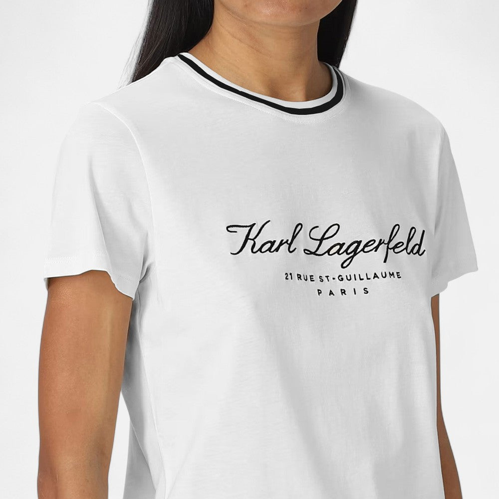 0814 Karl Lagerfeld կարճաթև բլուզ