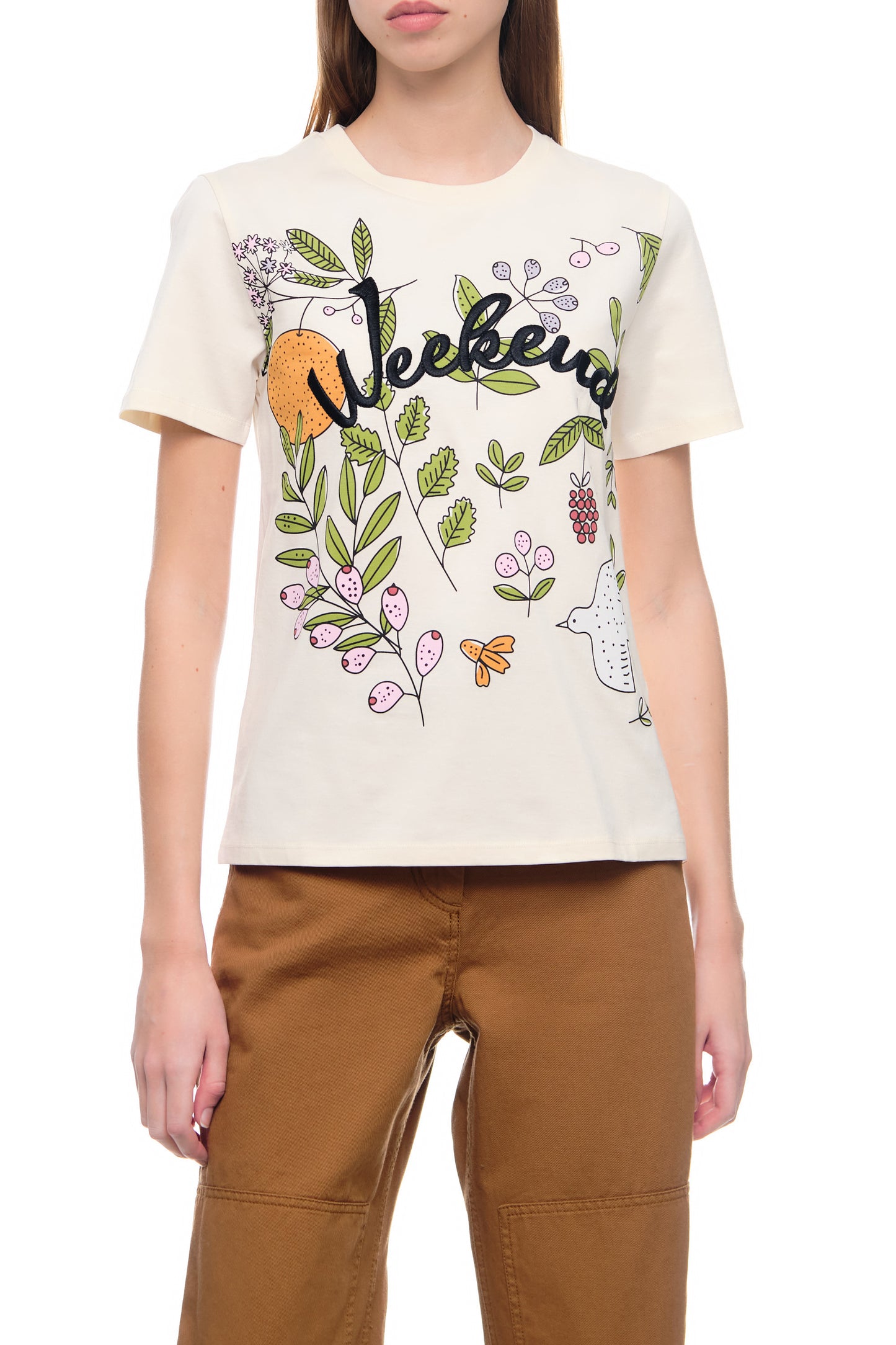 1053 MaxMara կարճաթև բլուզ