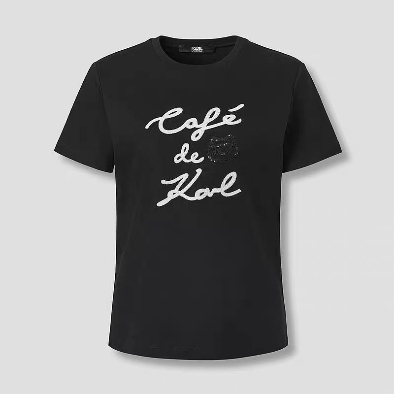0686 Karl Lagerfeld կարճաթև բլուզ