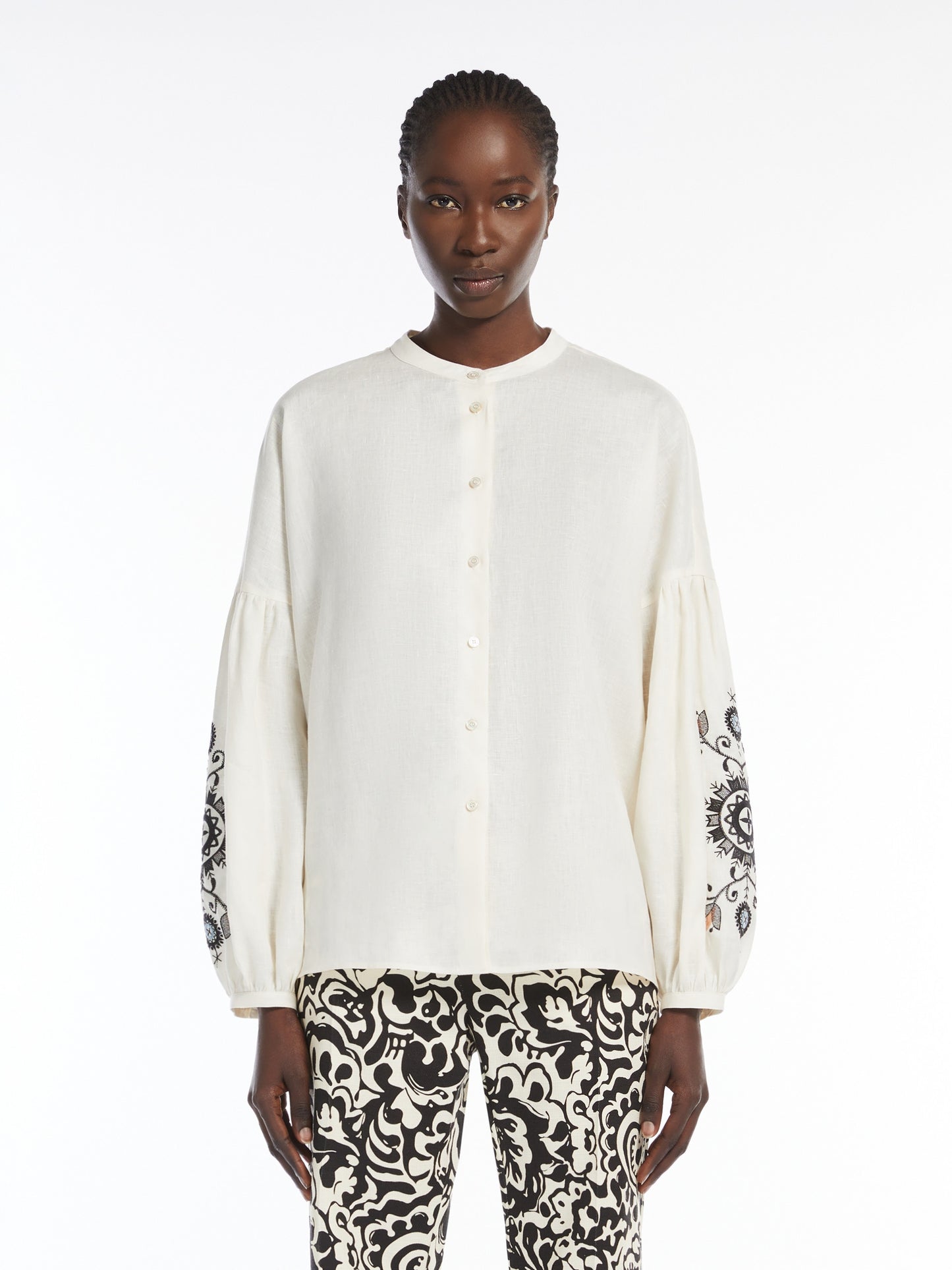 0879 MaxMara երկարաթև բլուզ