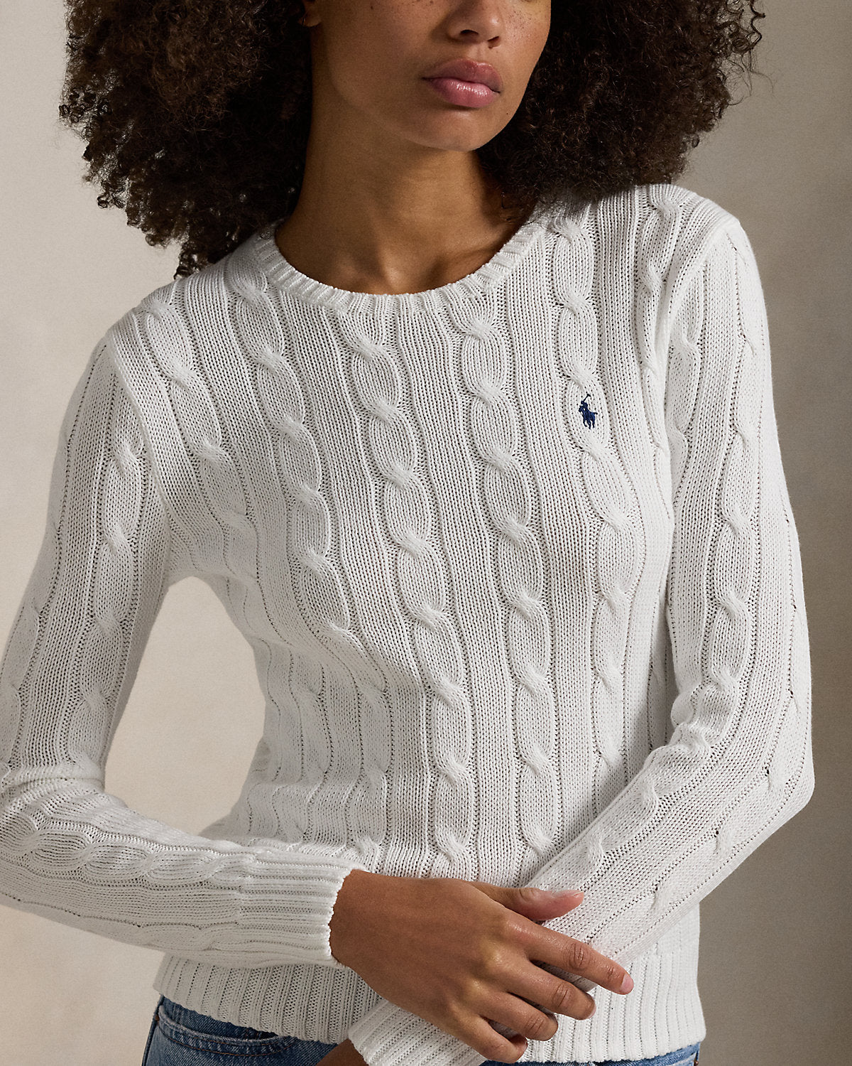 0286 Ralph Lauren գործվածքից բլուզ