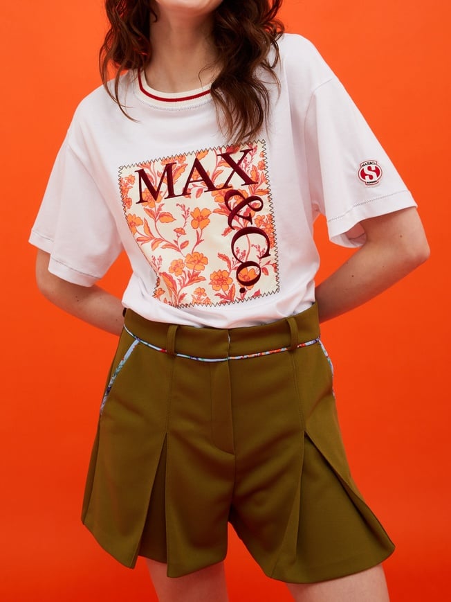 0780 Max&Co կարճաթև բլուզ