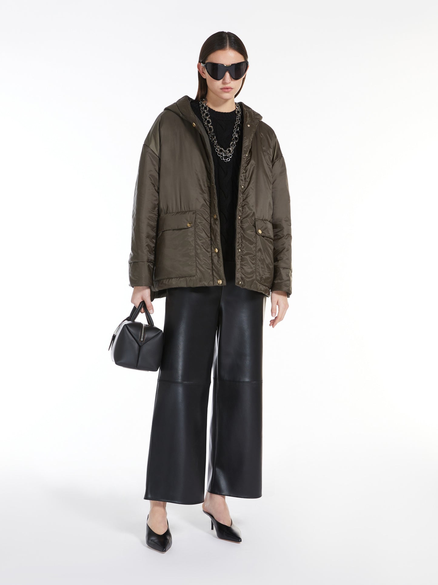 0625 MaxMara աշնանային բաճկոն երկկողմանի