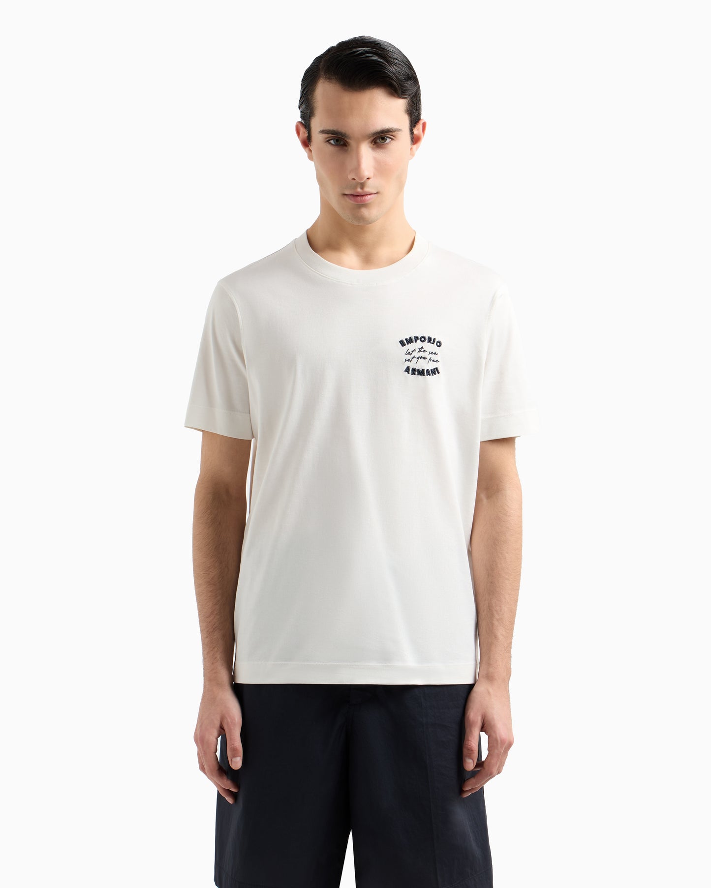 1006 Emporio Armani կարճաթև բլուզ