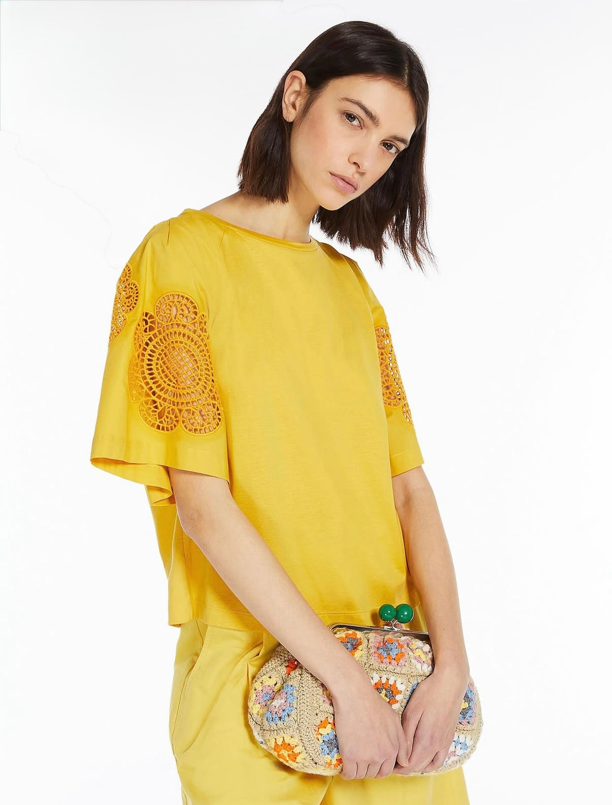 1062 MaxMara կարճաթև բլուզ