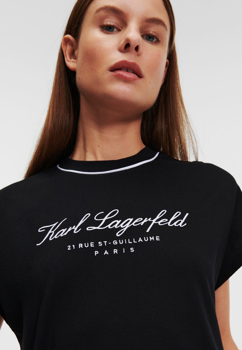 0814 Karl Lagerfeld կարճաթև բլուզ