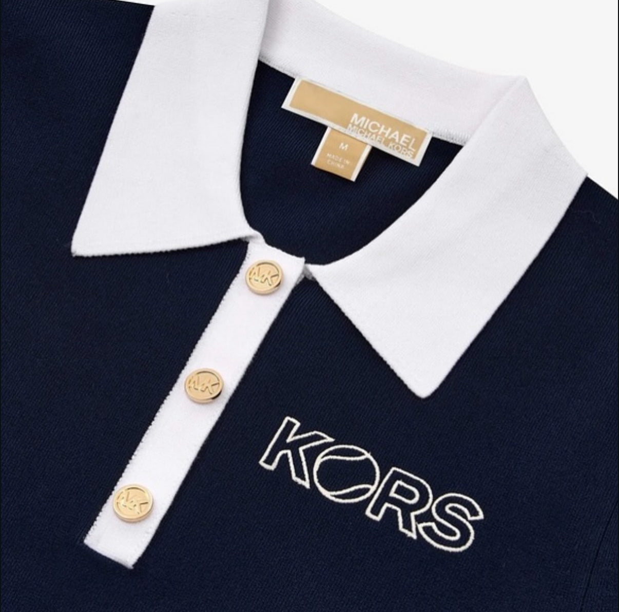 0889 Michael Kors կարճաթև բլուզ