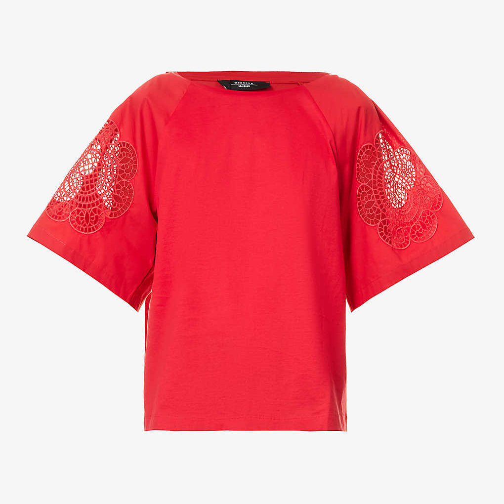 1062 MaxMara կարճաթև բլուզ